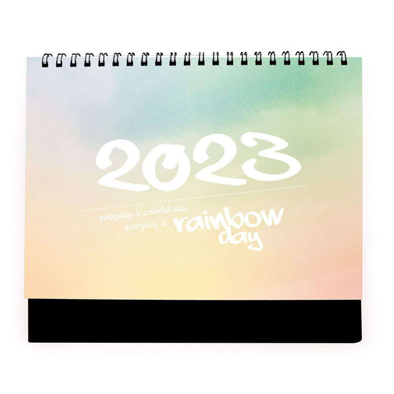 2023桌曆設計-Rainbow彩虹視界