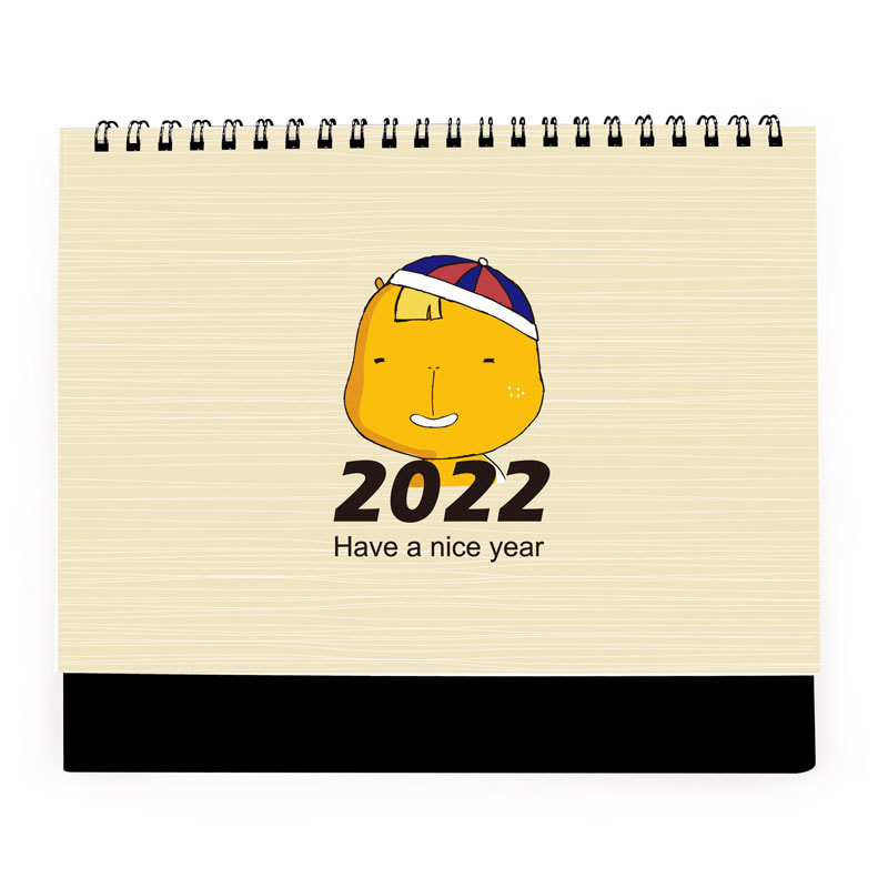 右腳設計-2022桌曆設計-福寶系列-十二生肖